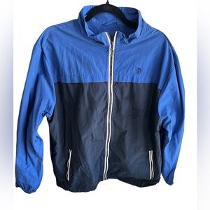 Disney Parks 60th Anniversary Full Zip Blue Windbreaker Size XL